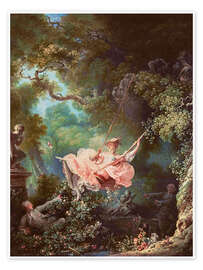 Poster The Swing - Jean-Honoré Fragonard