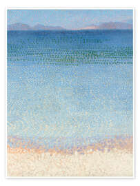 Wall art print The Îles d'Or - Henri-Edmond Cross