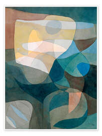 Wall art print Light-Broadening I - Paul Klee
