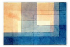 Poster House on the Water - Paul Klee