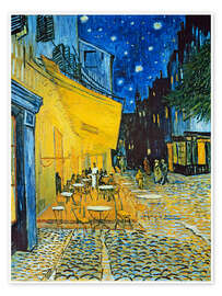 Poster Terrace of a Café at Night (Place du Forum) - Vincent van Gogh