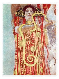 Poster Hygieia - Gustav Klimt