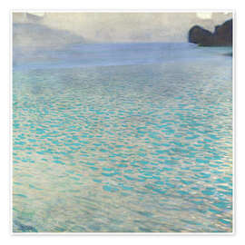 Wall art print On Attersee lake - Gustav Klimt