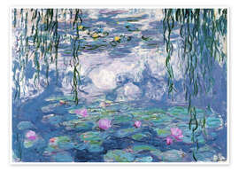 Poster Water Lilies - Claude Monet
