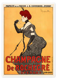 Wall art print Champagne de Rochegré - Leonetto Cappiello
