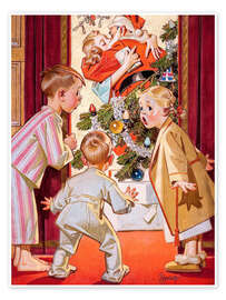 Wall art print Oh My! - Joseph Christian Leyendecker