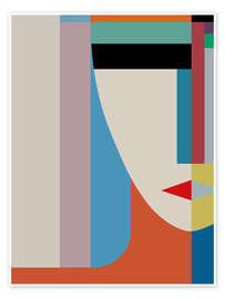 Poster Absolute face - THE USUAL DESIGNERS