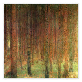 Poster Pine forest II