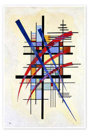 Wall art print Mark with Accompaniment - Wassily Kandinsky