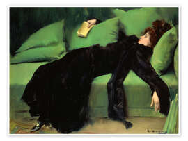 Poster After the ball - Ramon Casas i Carbó