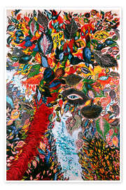 Wall art print The paradise tree - Séraphine Louis