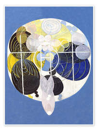 Poster The Large Figure Paintings, No. 5 - Hilma af Klint