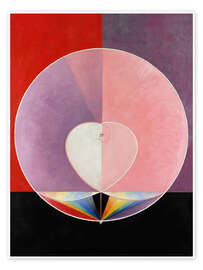 Wall art print The Dove, No. 2 - Hilma af Klint
