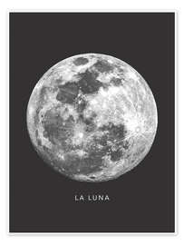 Poster La Luna - The Moon - Finlay and Noa