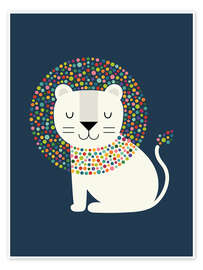 Poster As a Lion