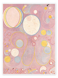 Wall art print The Ten Largest, No. 8, Adulthood - Hilma af Klint
