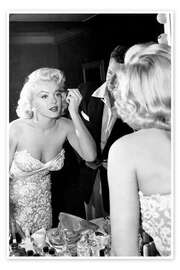 Poster Marilyn Monroe in the mask - Celebrity Collection