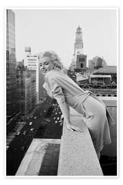 Poster Marilyn Monroe in New York - Celebrity Collection