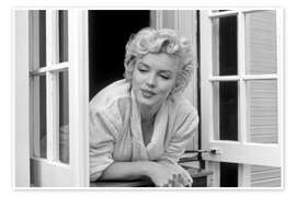 Poster Marilyn Monroe - Window Scene - Celebrity Collection