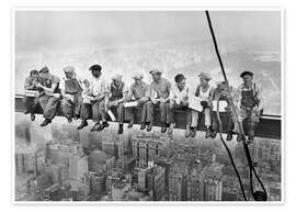 Poster Lunch atop a Skyscraper
