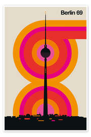 Wall art print Berlin 69 - Bo Lundberg