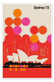 Wall art print Sydney 73 - Bo Lundberg