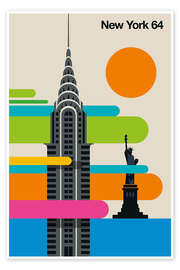 Poster New York 64 - Bo Lundberg