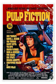 Poster Pulp Fiction - Vintage Entertainment Collection