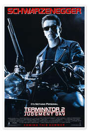 Poster Terminator 2 - Judgment day (English) - Vintage Entertainment Collection