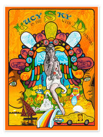 Poster Lucy In The Sky With Diamonds - Vintage Entertainment Collection