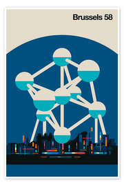 Wall art print Brussels 58 - Bo Lundberg