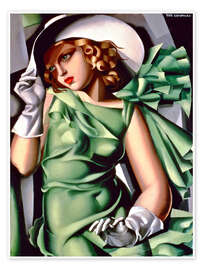 Poster Young Lady with Gloves - Tamara de Lempicka