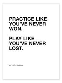 Poster Michael Jordan Quote - Michael Tarassow