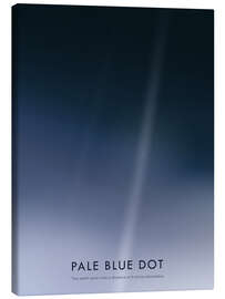 Canvas print Pale Blue Dot - NASA