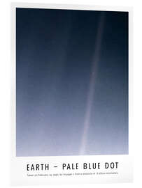 Acrylic print Earth - Pale Blue Dot - NASA