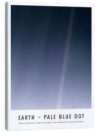 Canvas print Earth - Pale Blue Dot - NASA