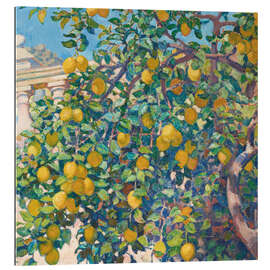 Gallery print Lemon Trees in La Mortola, 1921 - Theo van Rysselberghe