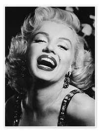 Poster Marilyn Monroe Lipstick - Celebrity Collection