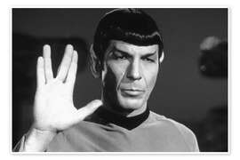 Wall art print Mr. Spock - Star Trek