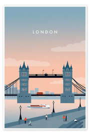Wall art print London II - Katinka Reinke