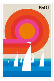 Wall art print Kiel 81 - Bo Lundberg
