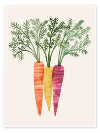 Poster Organic Veg III - Victoria Barnes
