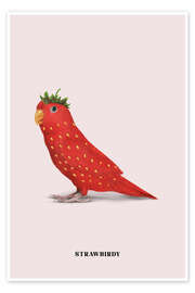 Poster Strawbirdy - Jonas Loose