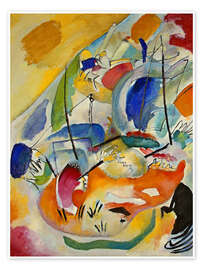 Wall art print Improvisation 31 (Sea Battle), 1913 - Wassily Kandinsky
