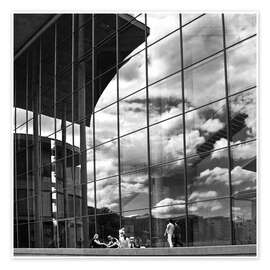 Poster Sky and architecture in Berlin - Michael Schulz Dostal