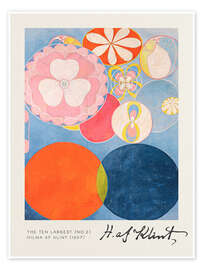 Poster The Ten Largest (No. 2) - Hilma af Klint