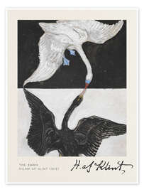 Poster The Swan - Hilma af Klint