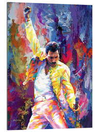 Gallery print Freddie Mercury Pop Art Portrait - Leon Devenice