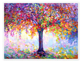 Poster Tree of Happiness - Leon Devenice