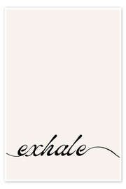 Wall art print Exhale - Henrike Schenk